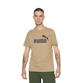Camiseta Puma Squad - Masculina MARROM/PRETO