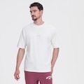 Camiseta New Balance Athletics Linear - Masculina OFF WHITE