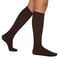 Meia de Alta Compressão 3/4 Kendall Care com Ponteira 3113 - Adulto MARROM ESCURO