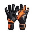 Luvas de Goleiro Ho Soccer One Negative Asteroid Blaze - Adulto PRETO/LARANJA