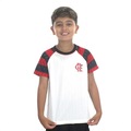 Camisa do Flamengo Sorority Braziline - Infantil BRANCO