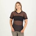 Camiseta Selene Tela - Feminina PRETO