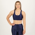Top Fitness com Bojo Removível Selene 3D - Feminino AZUL ESCURO