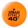 Bola de Tênis de Mesa Vollo 1 Estrela Pro 40+ LARANJA