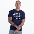 Camiseta Umbro Football Evolution - Masculina AZUL ESCURO