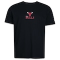 Camiseta New Era Freestyle Chicago Bulls Nba - Masculina PRETO