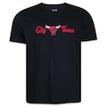 Camiseta New Era Core Chicago Bulls Nba - Masculina PRETO