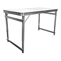 Mesa Dobrável Pelegrin Pel-0210B em Metal Vira Maleta NAO SE APLICA