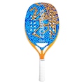 Raquete de Beach Tennis Compass Gaia 3K AZUL/LARANJA
