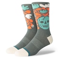 Meia Cano Alto Stance Skelly Nelly - Adulto AZUL