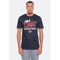Camiseta NBA Postcard Chicago Bulls NBA - Masculina PRETO