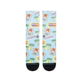 Meia Cano Alto Stance Collab Pops Crew - Adulto AZUL