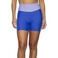 Bermuda Run More Blocking Compression - Feminina AZUL