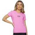 Camiseta Run More Deco V - Feminina ROSA/PRETO