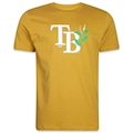 Camiseta New Era Tampa Blue Rays Mlb Rooted Nature - Masculina NAO SE APLICA