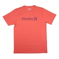 Camiseta Hurley Silk Solid - Masculina VERMELHO