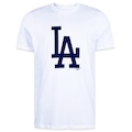Camiseta New Era Logo Los Angeles Dodgers - Masculina BRANCO