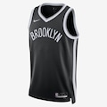 Camiseta Regata Nike Brooklyn Nets Icon Edition 2023/24 - Masculina PRETO
