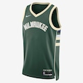 Camiseta Regata Nike Milwaukee Bucks Icon Edition 2023/24 - Masculina VERDE