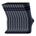 Kit de Meias Cano Longo Mash Esportiva 211.08 - 10 Pares - Adulto CINZA/CINZA ESC