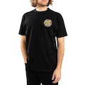 Camiseta Santa Cruz Dressen s Dot - Masculina PRETO