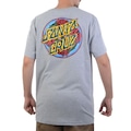 Camiseta Santa Cruz Dressen s Dot - Masculina CINZA