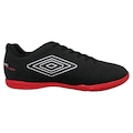 Chuteira Futsal Adulto Umbro Neo Striker PRETO/VERMELHO