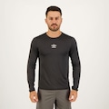 Camiseta Térmica Umbro Diamond Touch - Masculina PRETO