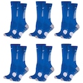 Kit Meiões 3/4 Penalty Se7E - 6 Pares - 33 a 38 - Infantil AZUL