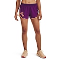 Shorts Under Armour Fly By Elite Day Of The Dead - Feminino ROXO