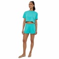 Camiseta Alto Giro Cropped Tn Ag Play Time - Feminina VERDE
