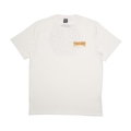 Camiseta Santa Cruz Thrasher Flame Dot Ss - Masculina OFF WHITE