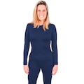Camiseta Térmica Roupas Térmicas Segunda Pele - Feminina AZUL ESC/AZUL
