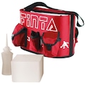 Bolsa Finta Profissional Massagista e Fisioterapia VERMELHO