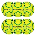 Kit Bolas de Handebol Penalty H1L Ultra Fusion - 6 Unidades AMARELO/VERDE