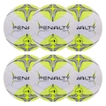 Kit de Bolas de Society Penalty Se7E N4 X - 6 Unidades BRANCO/AMARELO