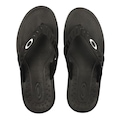 Chinelo Oakley Crowd - Masculina PRETO