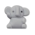 Jibbitz Crocs Elefante 3D Único BRANCO