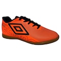 Chuteira Futsal Umbro Jr Techno - Infantil LARANJA/AZUL