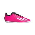 Chuteira Futsal adidas X Speedportal.4 - Infantil ROSA