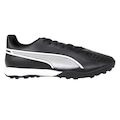 Chuteira Society Puma King Match Tt - Adulto PRETO/BRANCO