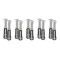 Kit Meias 3/4 Penalty Grip - 5 Pares - 33 A 48 - Infantil BRANCO