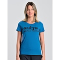 Camiseta Baby Look Shark Shf23I060 - Feminina TURQUESA