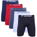 Kit de Cuecas Long Leg Dorbe Original Poliamida - Adulto - 5 Unidades SORTIDA