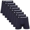 Kit 8 Cuecas Boxer Microfibra Dorbe Original - Adulto PRETO