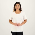 Camiseta Reebok Big Logo Linear - Feminina BRANCO