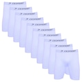 Kit de Cuecas Long Leg Dorbe Algodão - 10 Unidades - Adulto BRANCO