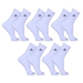 Kit Meias Cano Longo Dorbe Algodão - 5 Pares - Adulto BRANCO