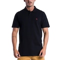 Camisa Polo Quiksilver Embroidery Piquet - Masculina PRETO
