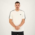 Camiseta adidas Essentials 3 Listras - Masculina BRANCO